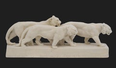 Tigres Art Déco français, 1920