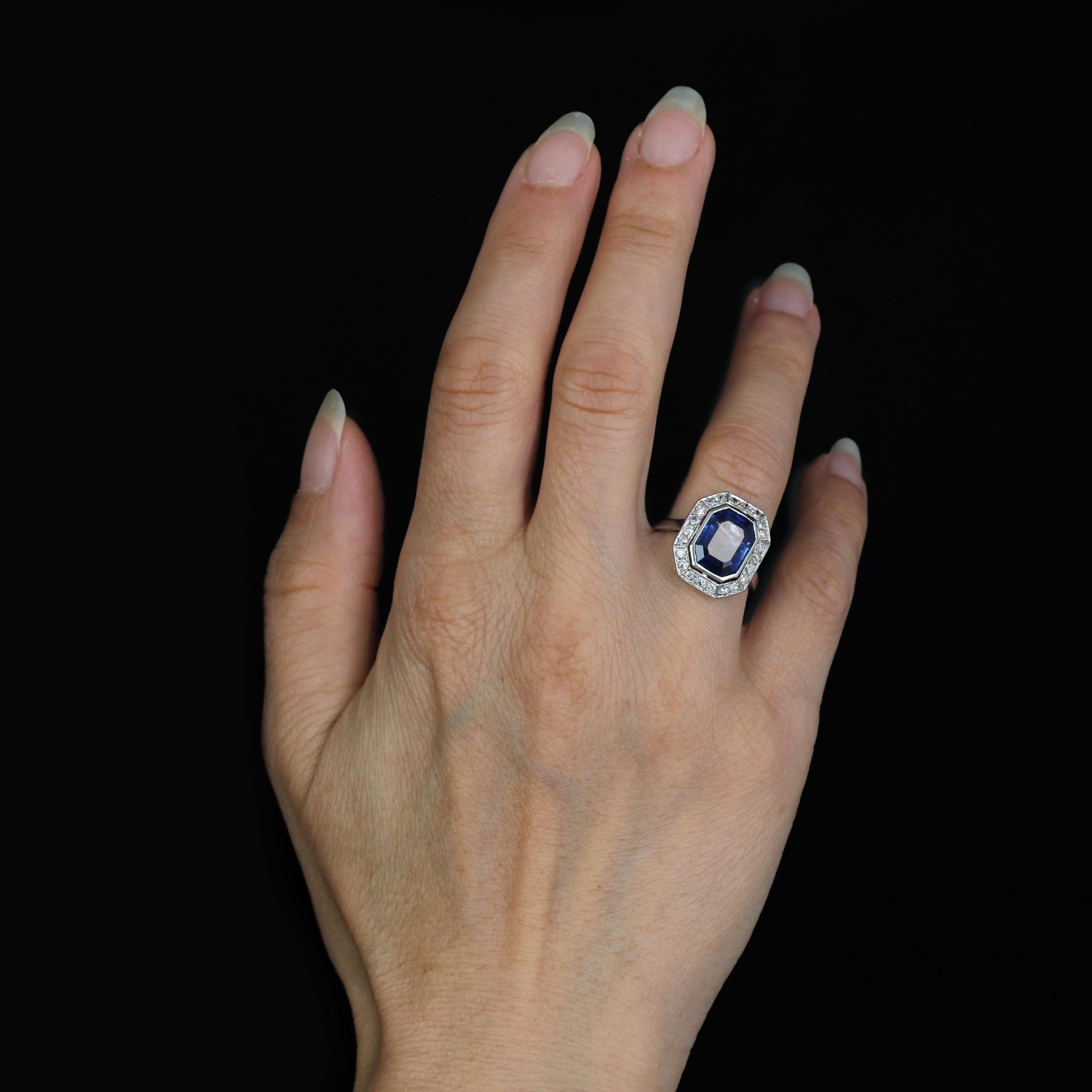 burmese sapphire ring