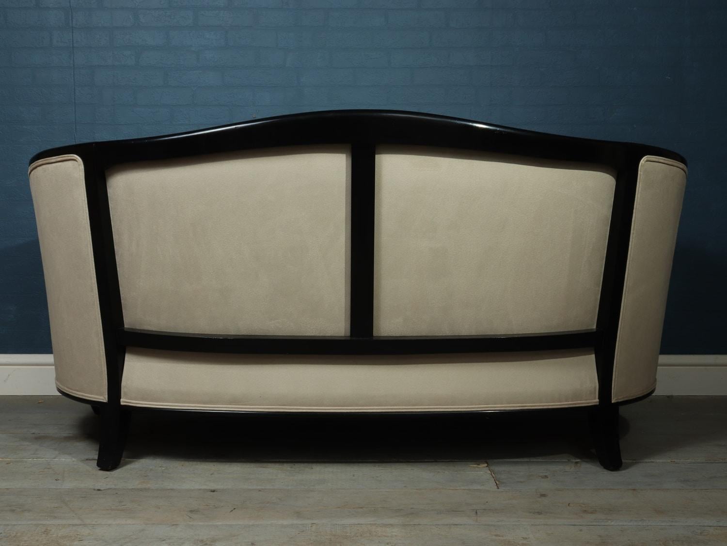 French Art Deco Chairs and Sofa by Paul Follot, circa 1920 For Sale 4