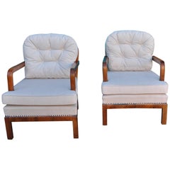 Vintage French Art Deco Chairs