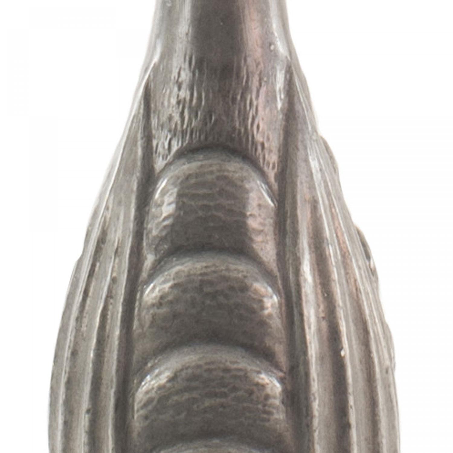 Art Déco French Art Deco Chanal Pewter Vase in vendita