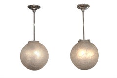 French Art Deco chandelier by Sabino