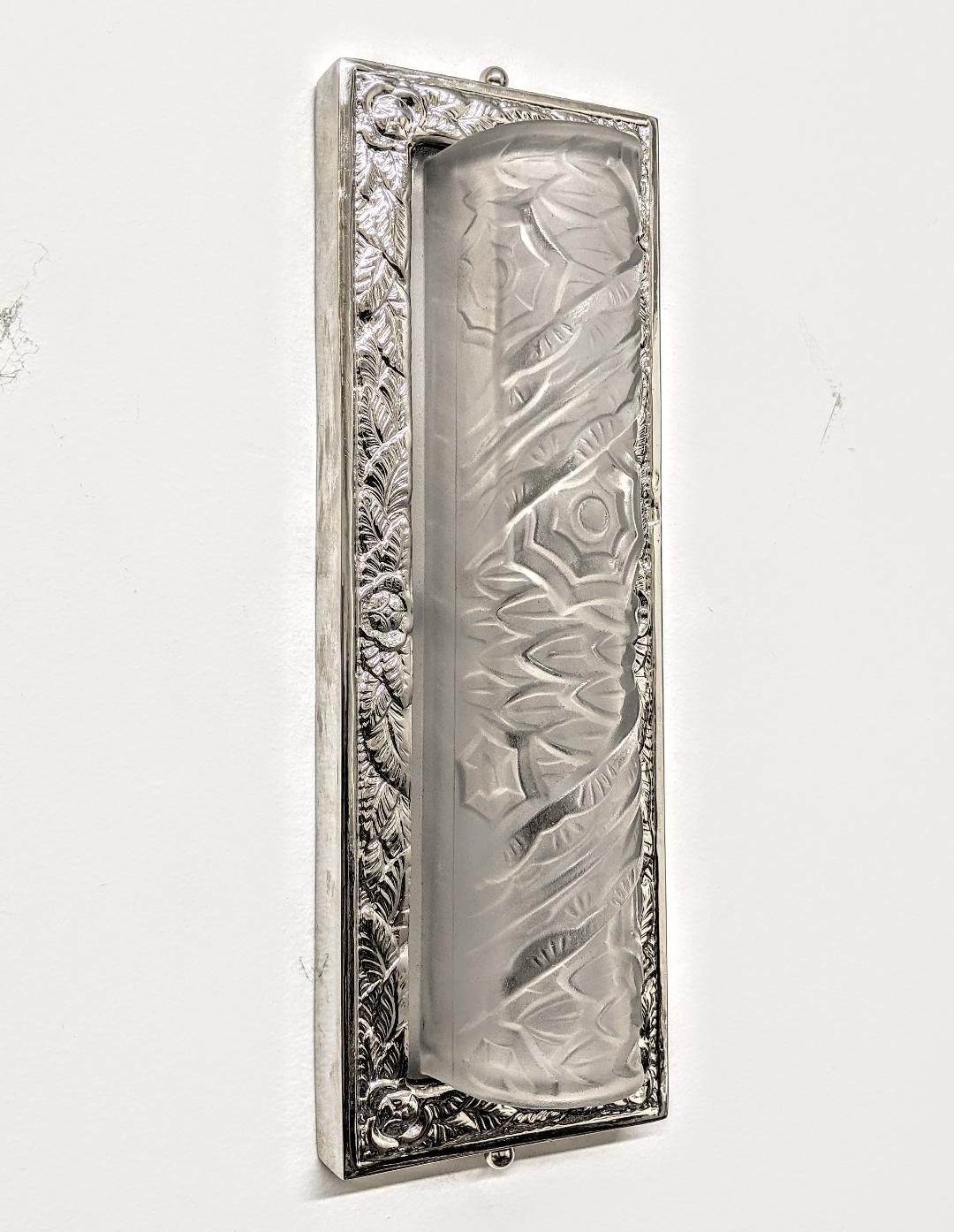 Lustre Art Déco français de Schneider (Paire disponible) en vente 1
