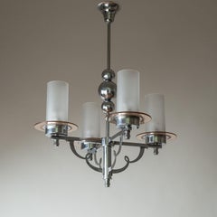 Lustre Art Déco français, circa 1940