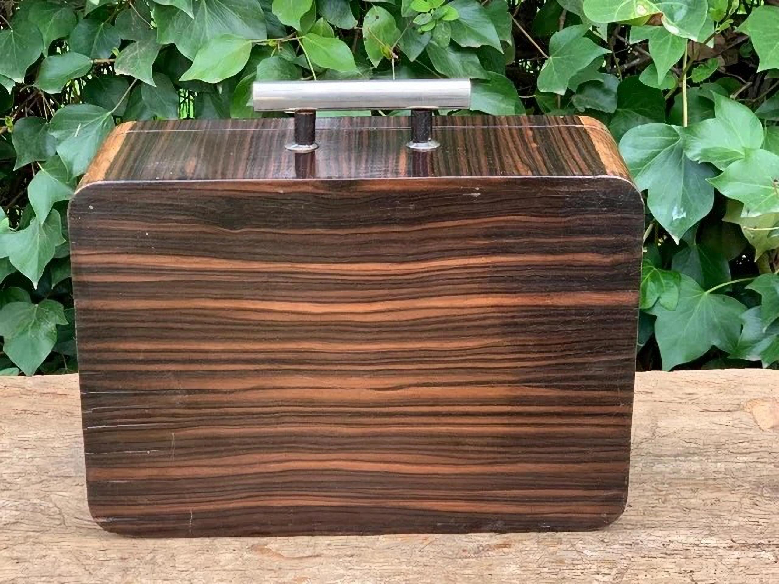 20th Century French Art Deco Chest / Jewelry Box circa 1925 Rosewood