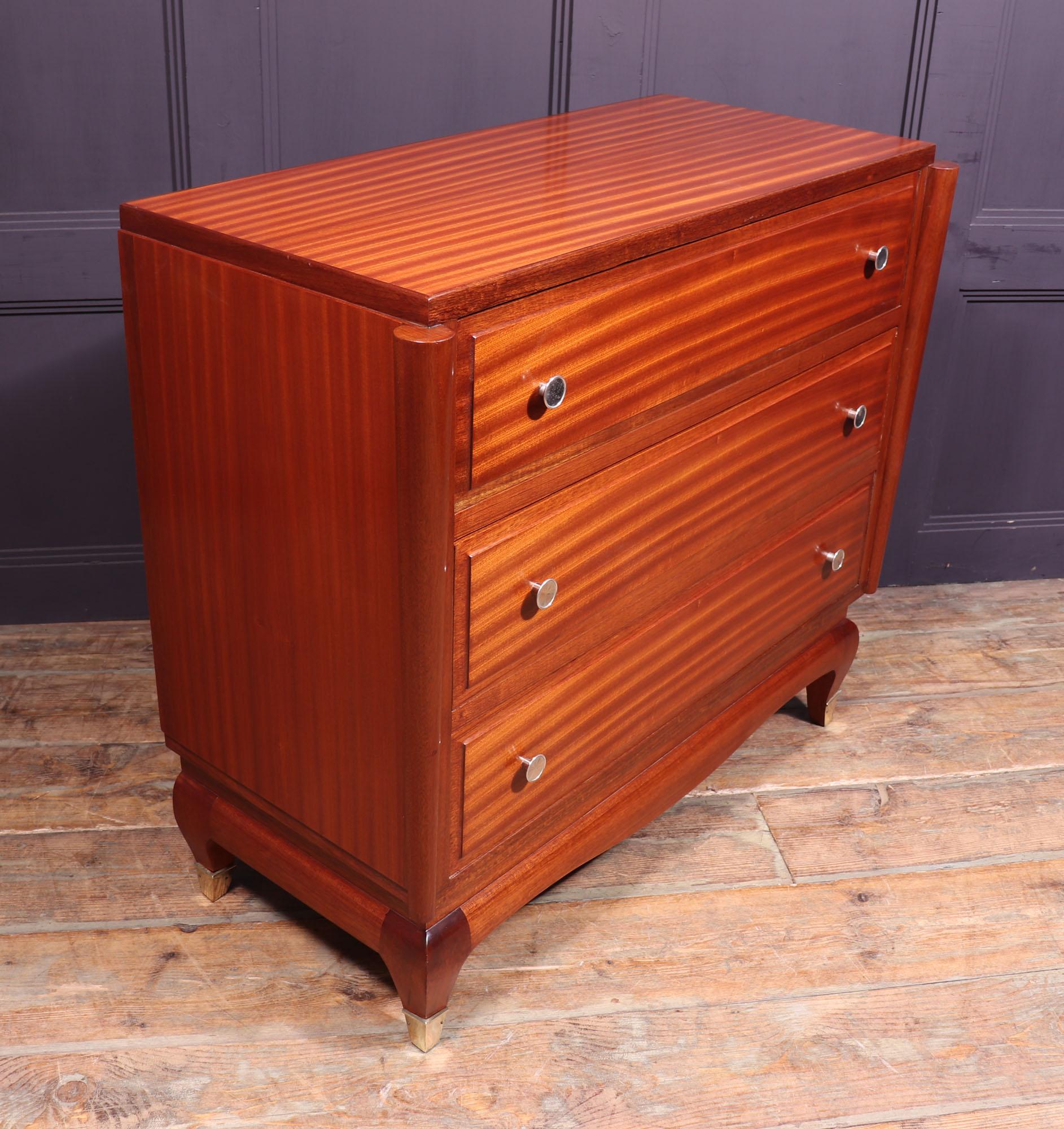 French Art Deco Chest of Drawers For Sale 6