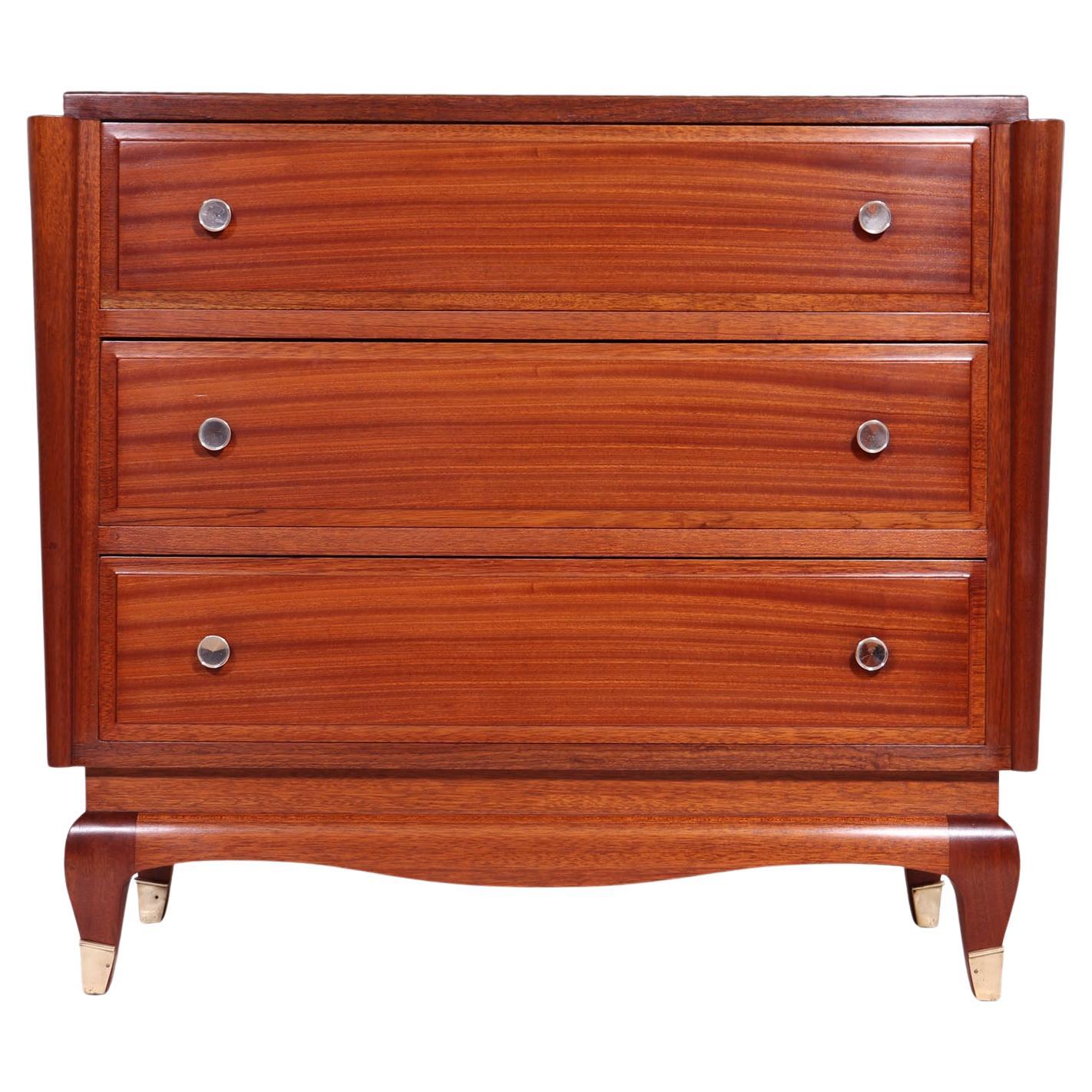 French Art Deco Chest of Drawers For Sale