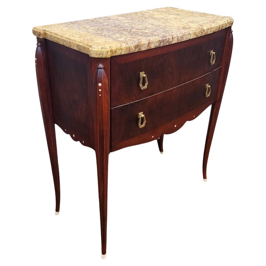 Cómoda francesa art déco J. E.Ruhlmann madera hueso en venta
