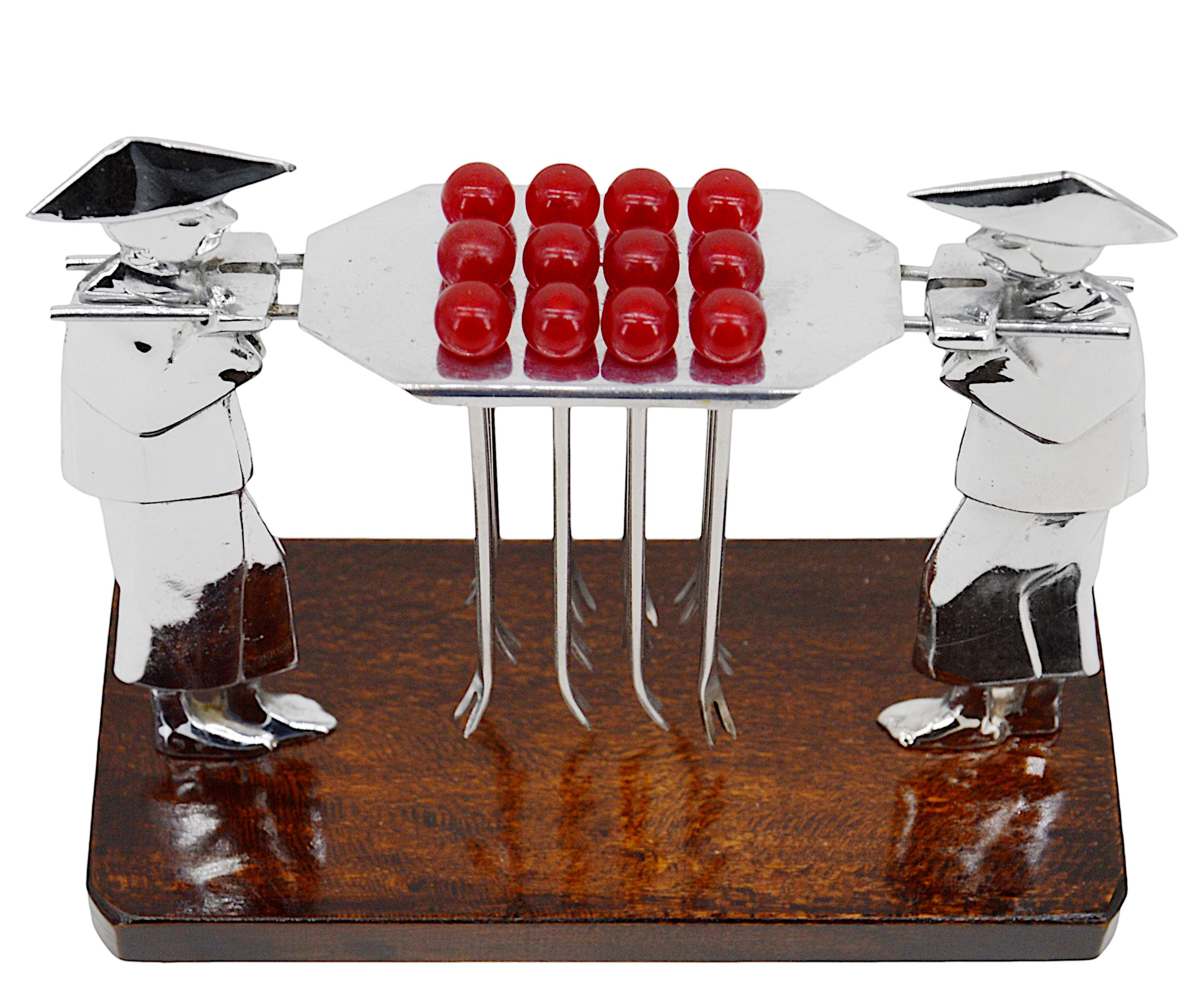 Französische Art-Déco-Christbaumstäbchen, 1920 (Art déco) im Angebot