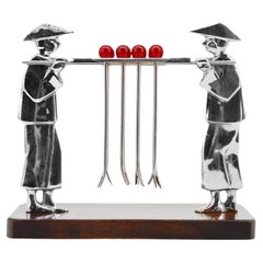 Französische Art-Déco-Christbaumstäbchen, 1920