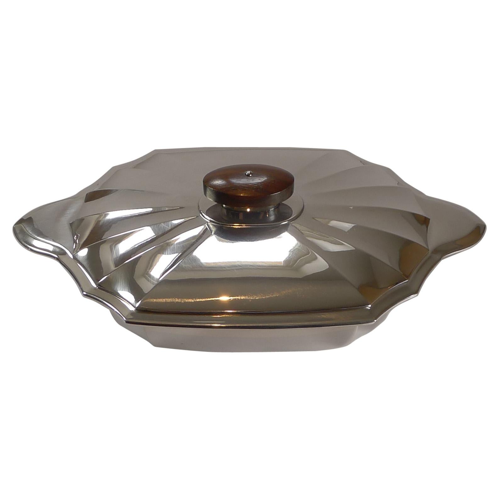 French Art Deco Christofle / Gallia Covered Serving Dish, c. 1930
