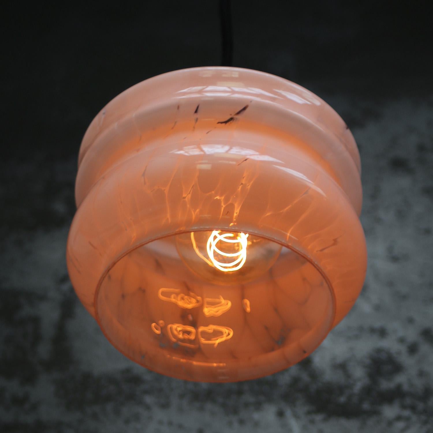 XX secolo Lampada a sospensione francese Art Deco 