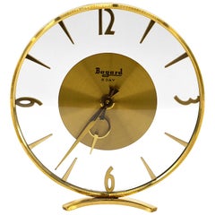 Vintage French Art Deco Clock by Bayard, 1930s