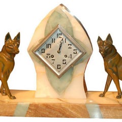 French Art Deco Clock