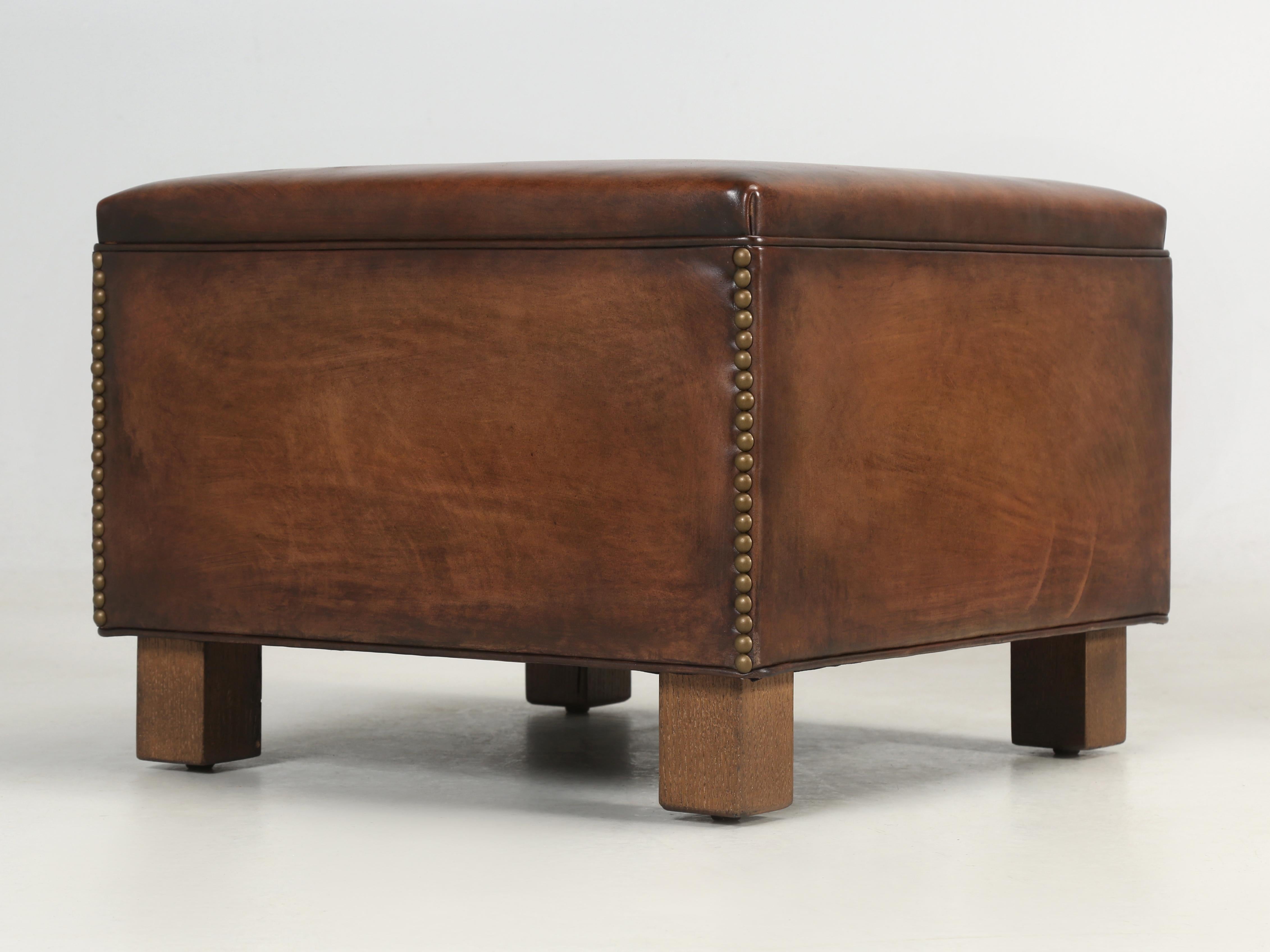 art deco foot stool