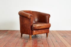 Vintage French Art Deco Club Chair