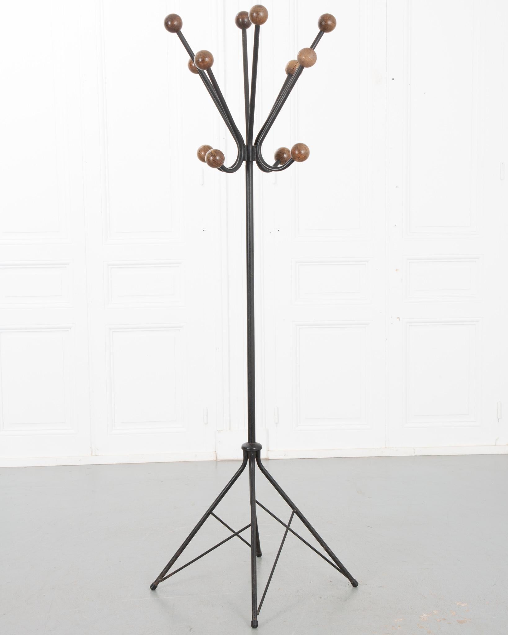 French Art Deco Coat Stand For Sale 1