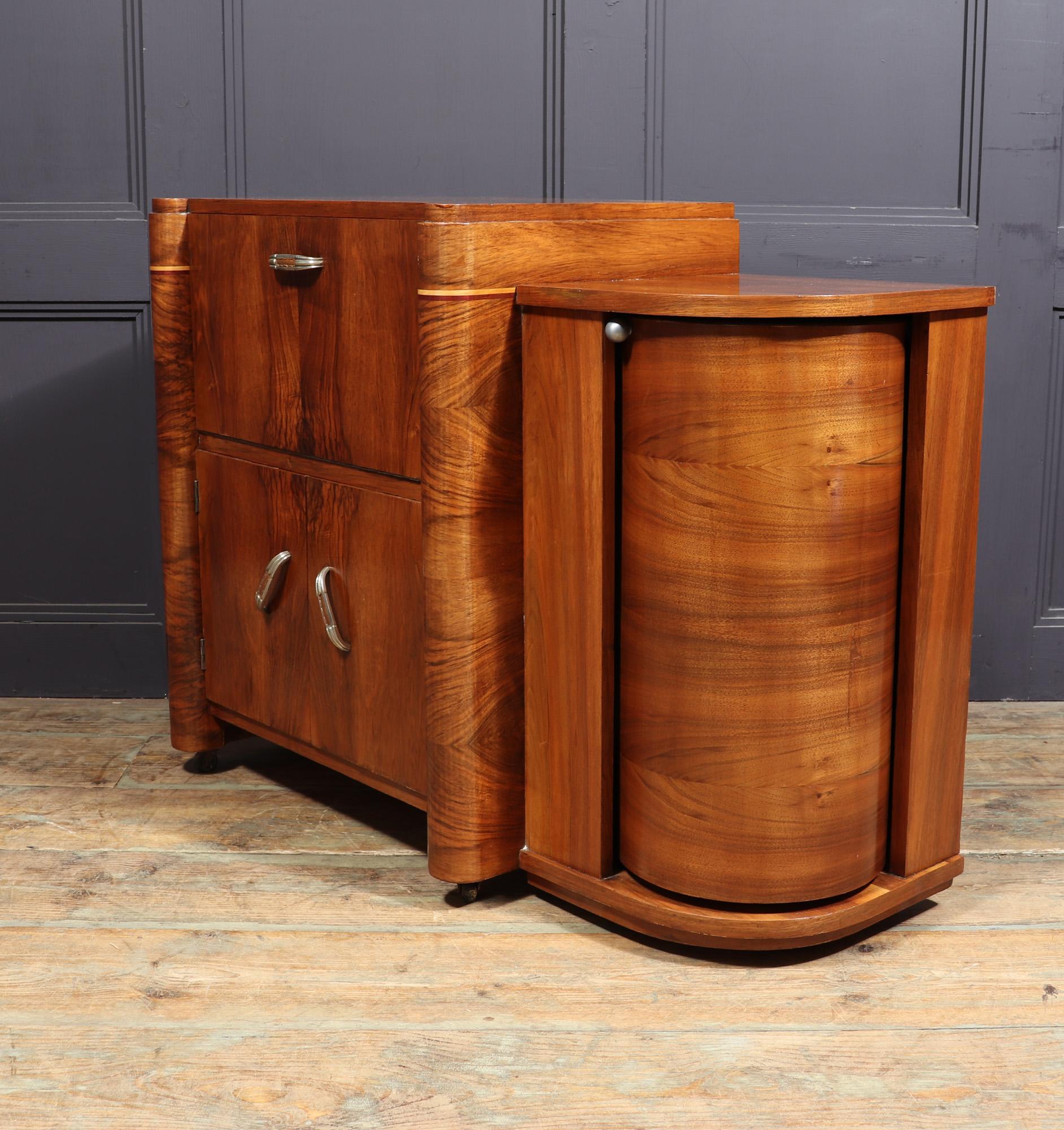 French Art Deco Cocktail Cabinet 3