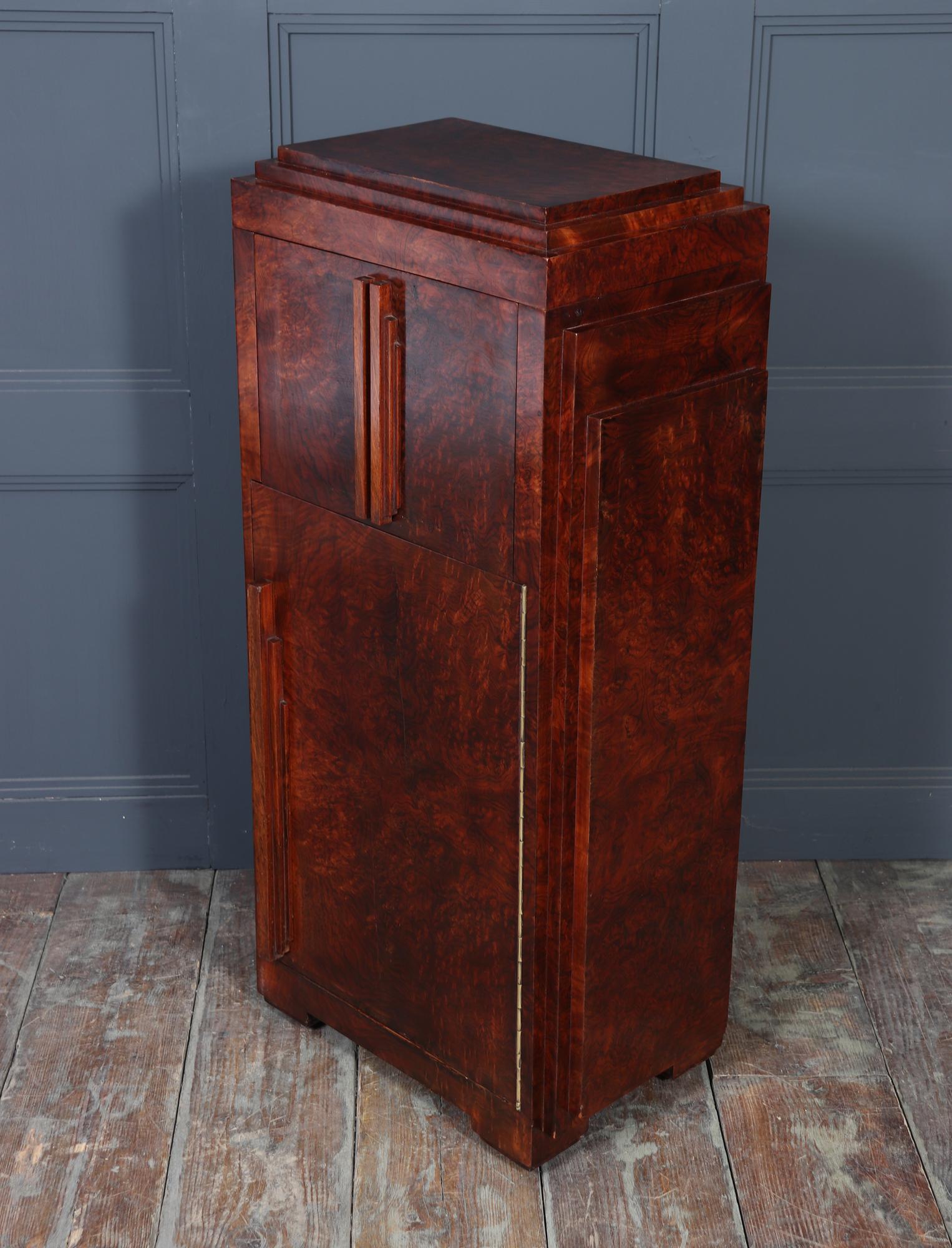 French Art Deco Cocktail Cabinet For Sale 6