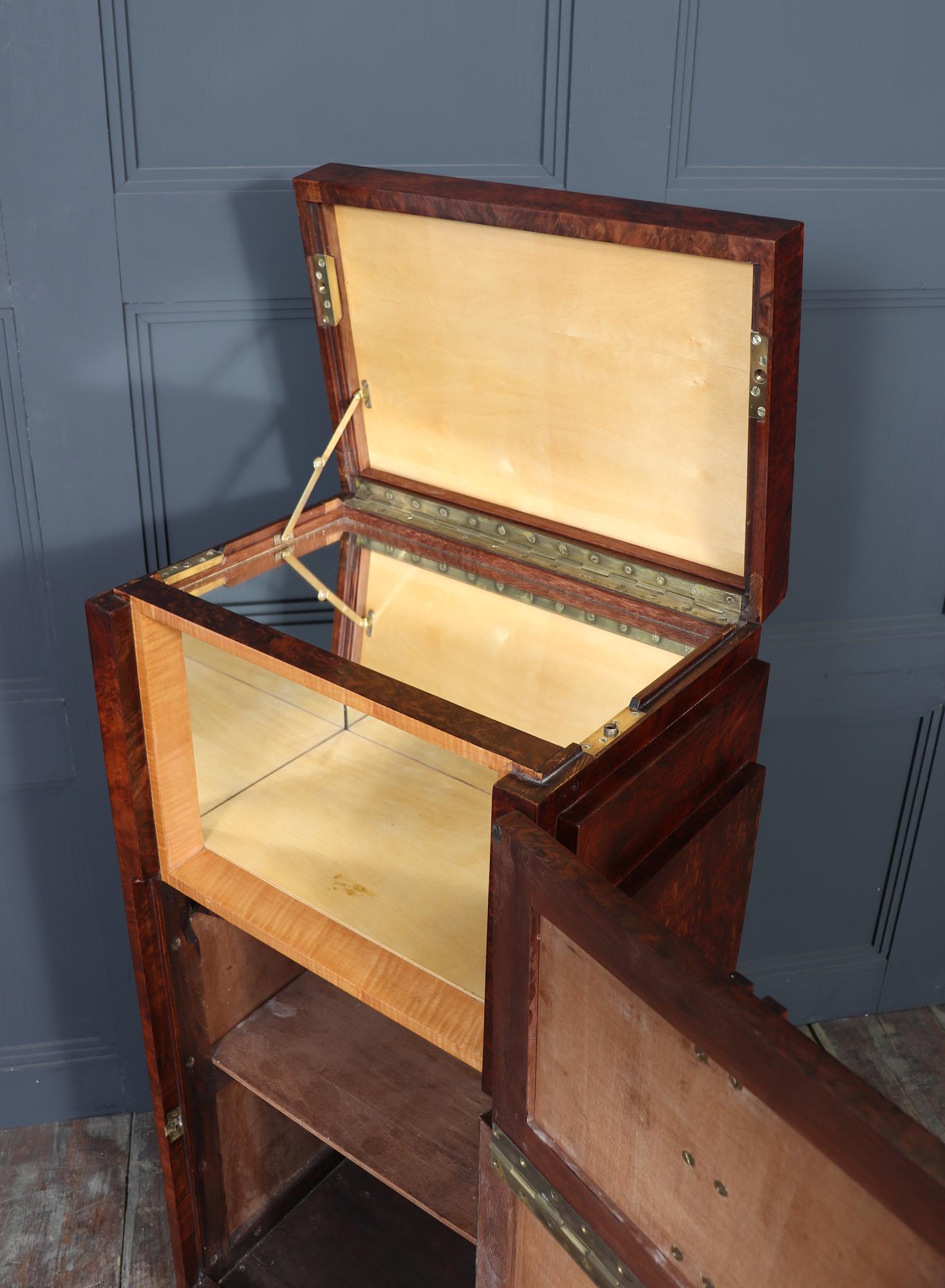 French Art Deco Cocktail Cabinet For Sale 9