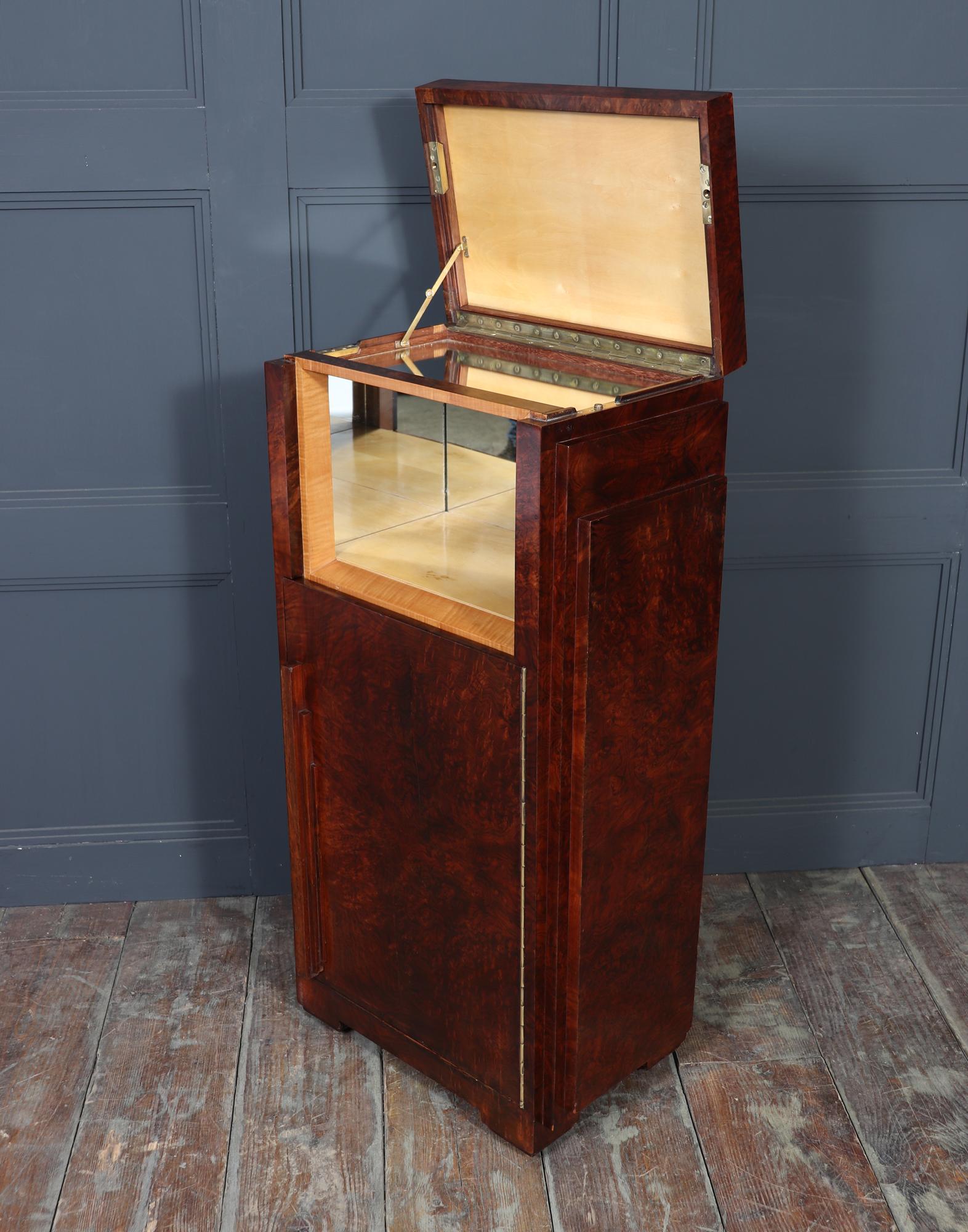 French Art Deco Cocktail Cabinet For Sale 10