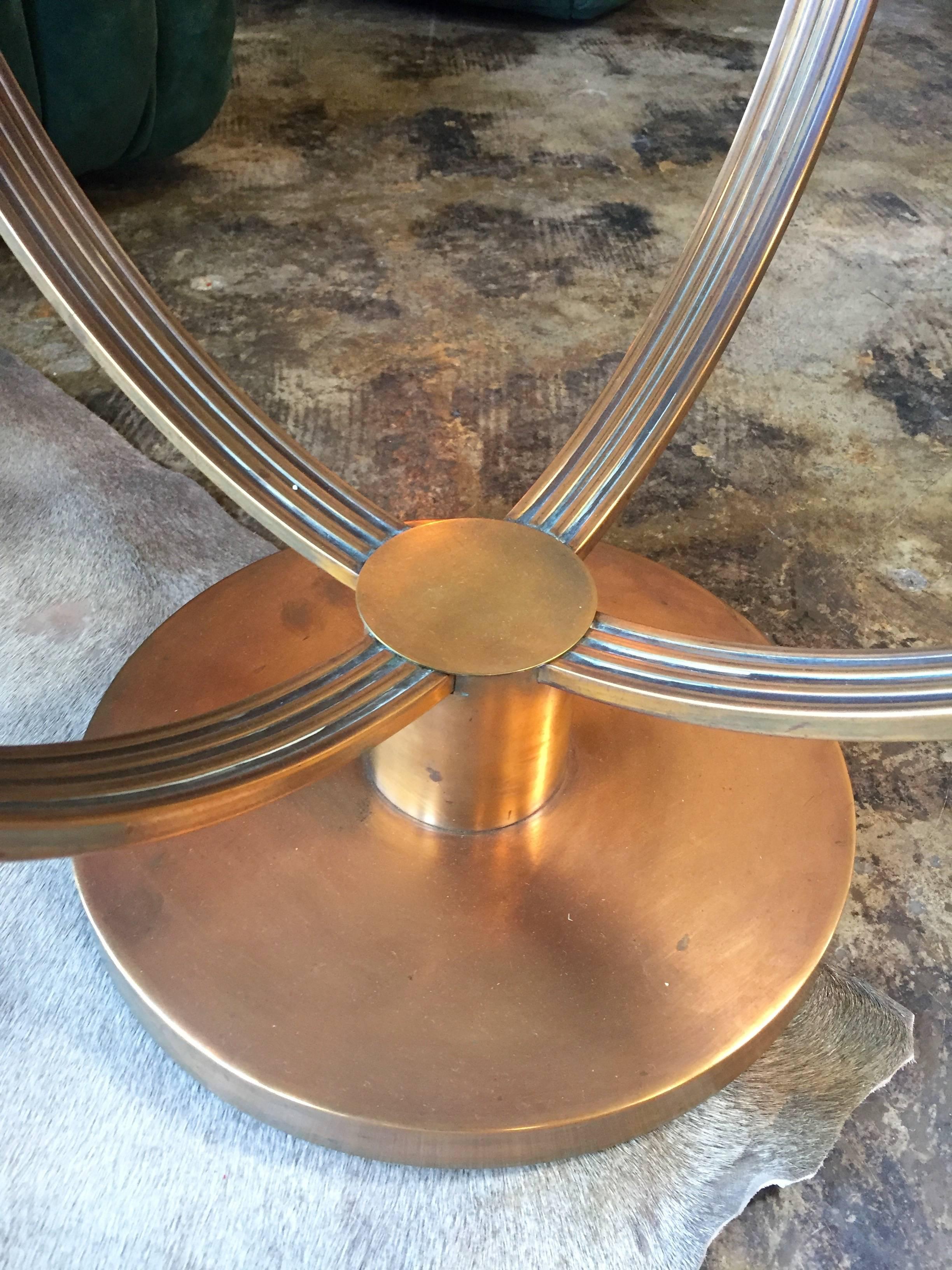 French Art Deco Coffee Table, Attributed to Jean Michel Frank, 1930s In Good Condition In Los Angeles, CA