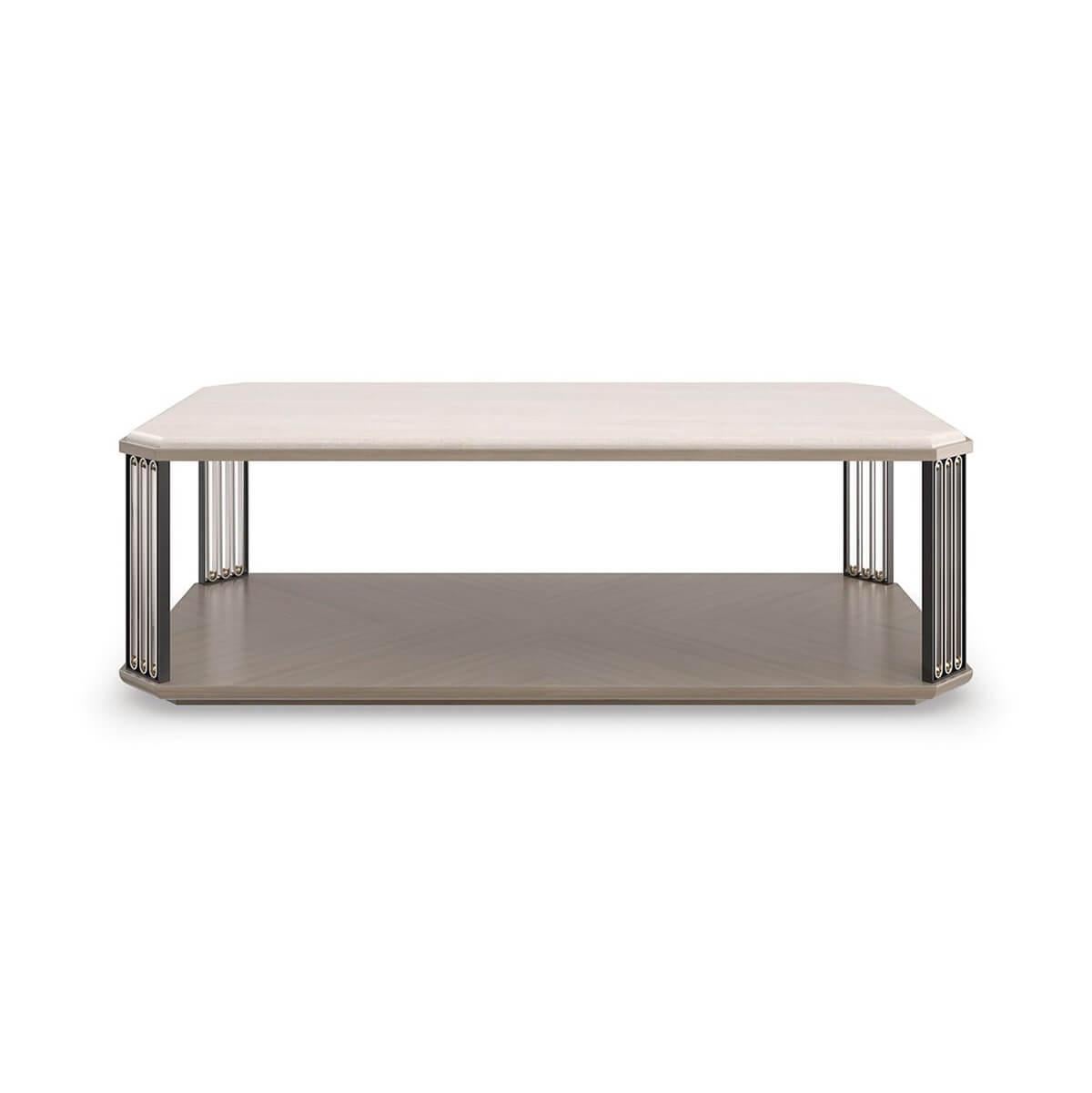 Contemporary French Art Deco Coffee Table For Sale