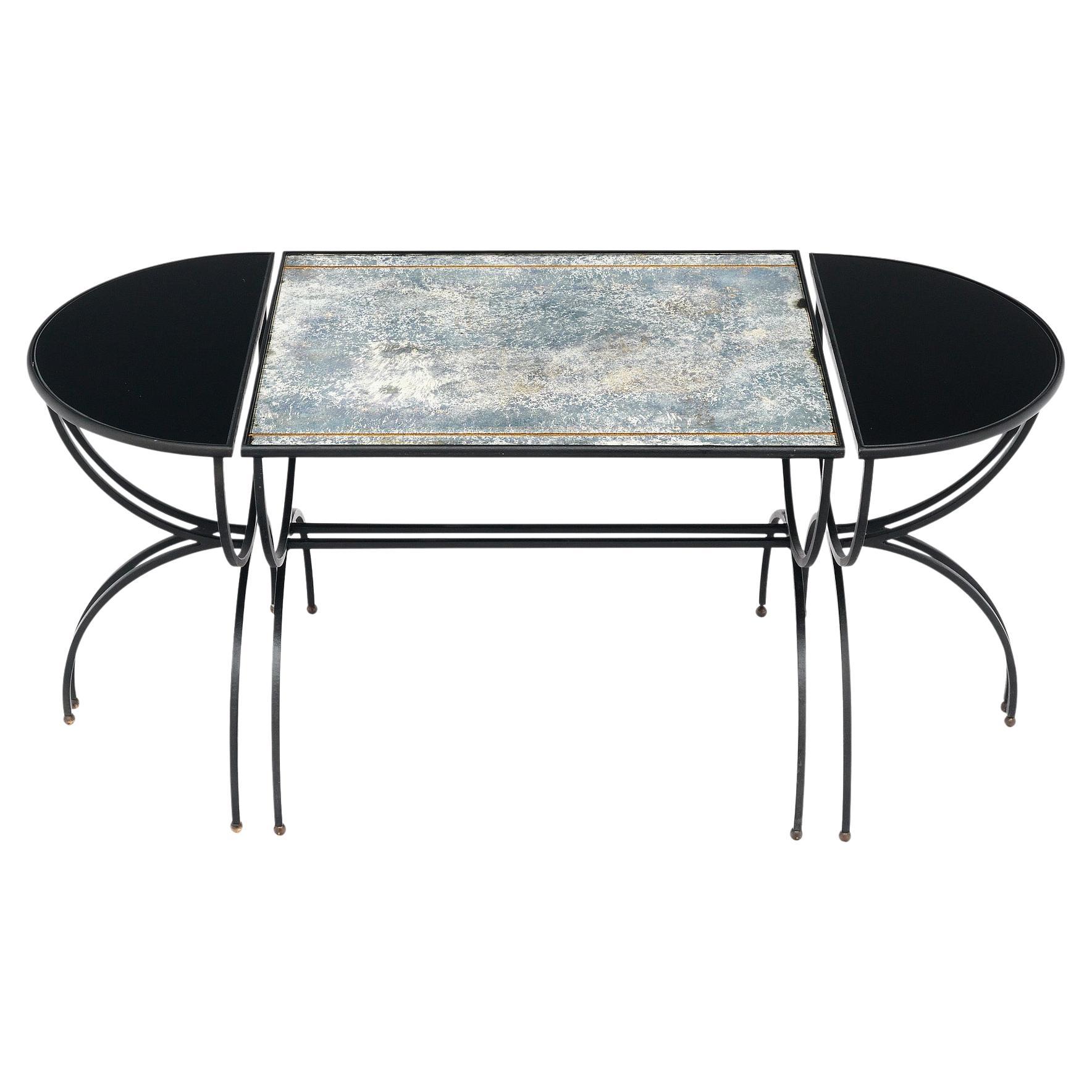 Ensemble table basse Art déco français en vente