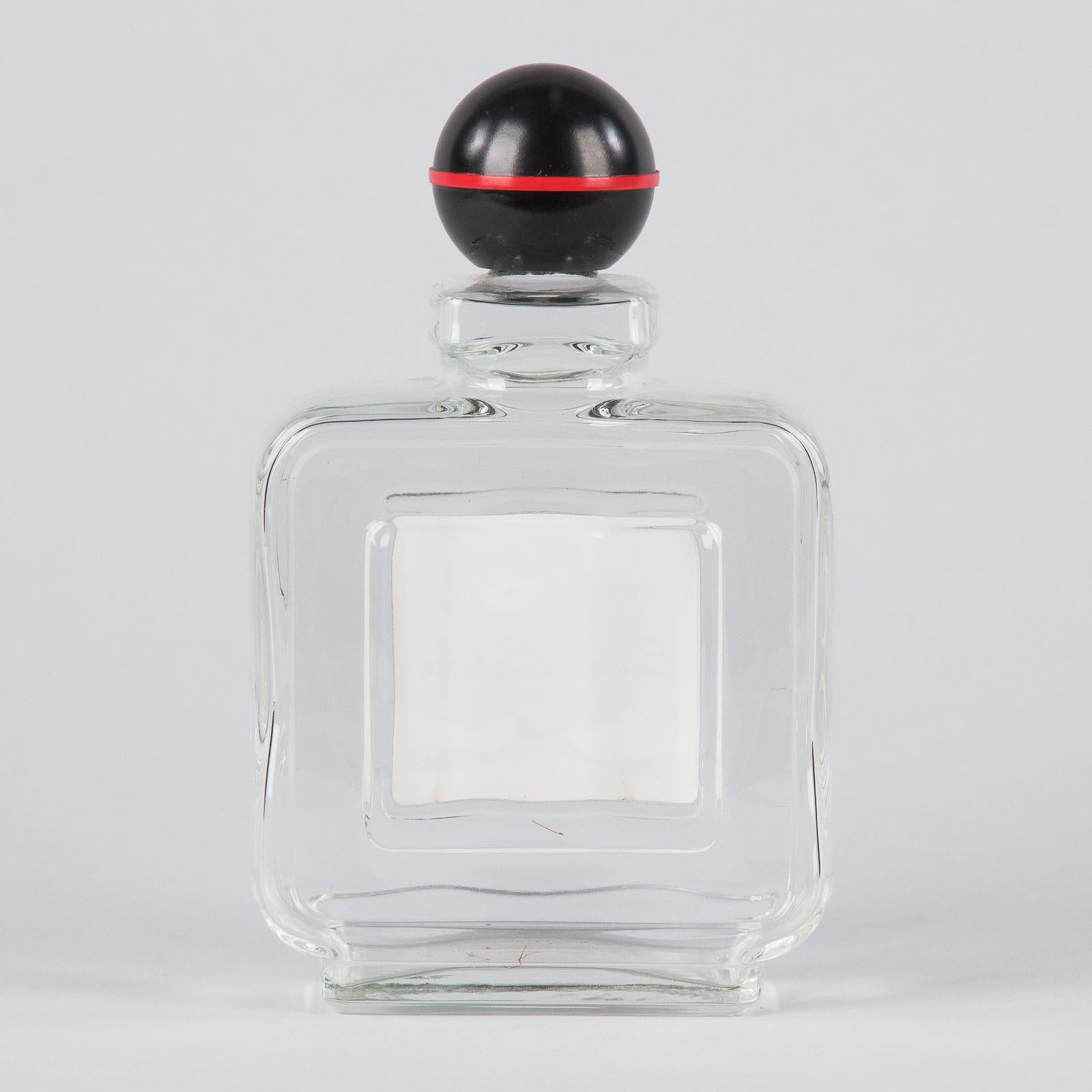 French Art Deco Cologne Perfume Bottle, 1930s 5
