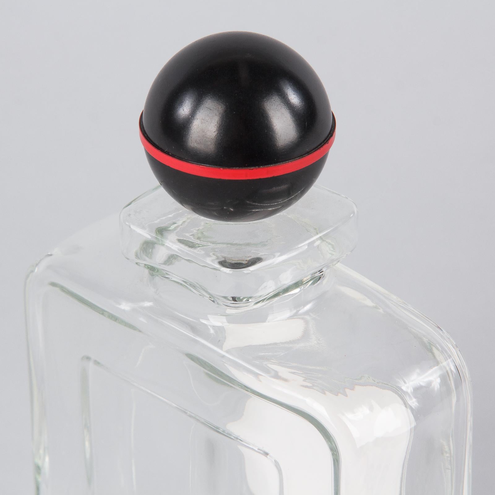 French Art Deco Cologne Perfume Bottle, 1930s 8