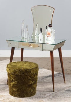 French Art Deco Cologne Perfume Bottle, 1930s