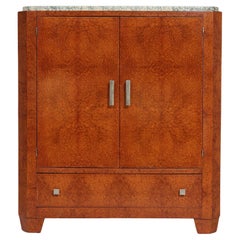 French Art Deco Commode in Amboyna