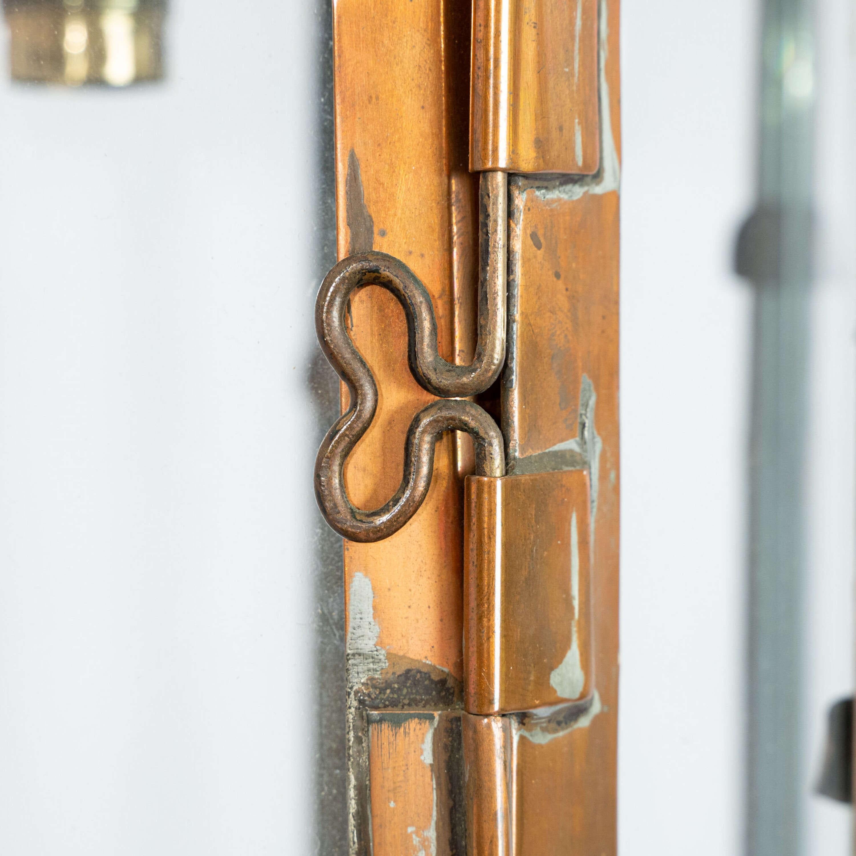 Lanterna francese Art Deco in rame In condizioni buone in vendita a Southampton, GB