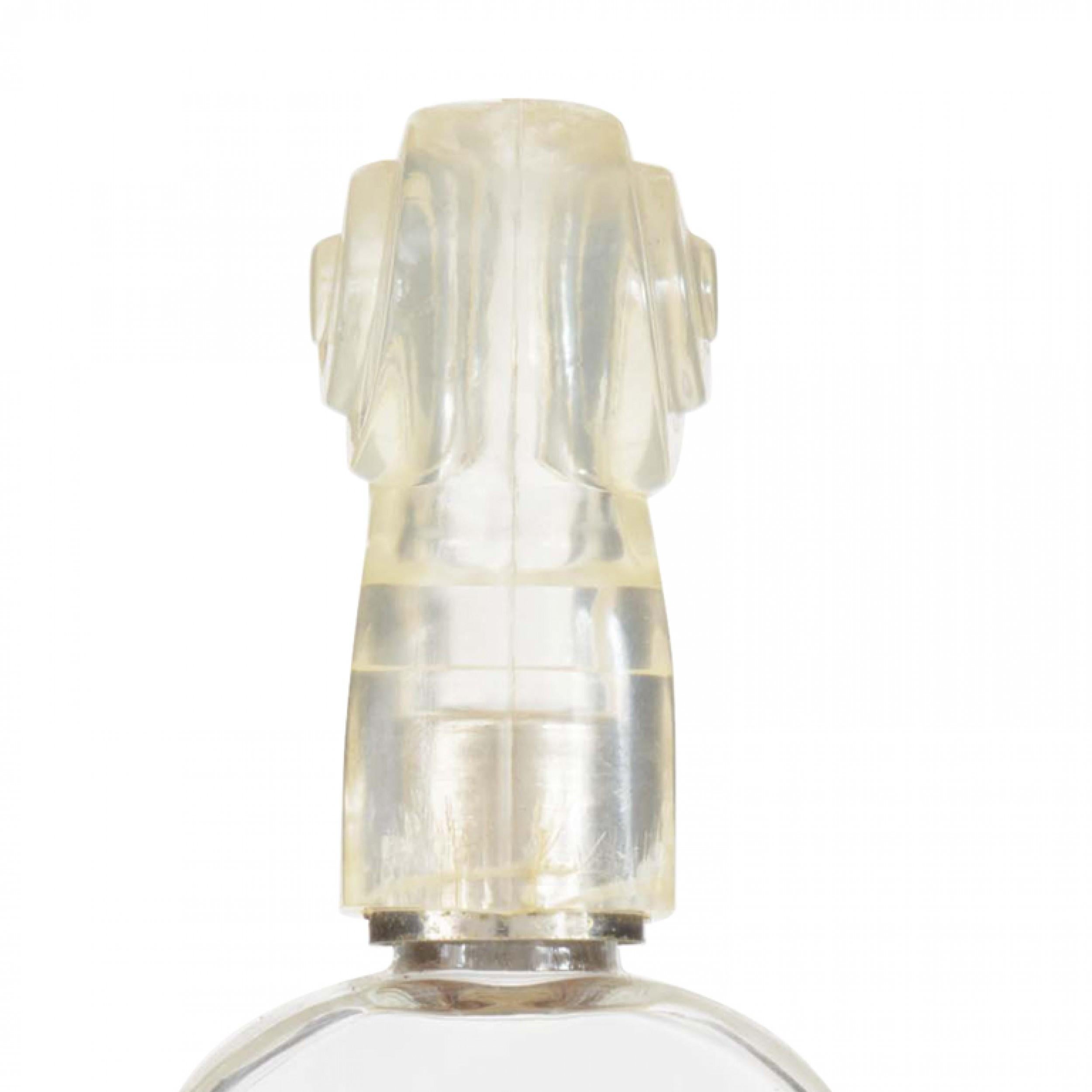 Art Déco French Art Deco Corday Violin-Shaped Perfume Bottle in vendita