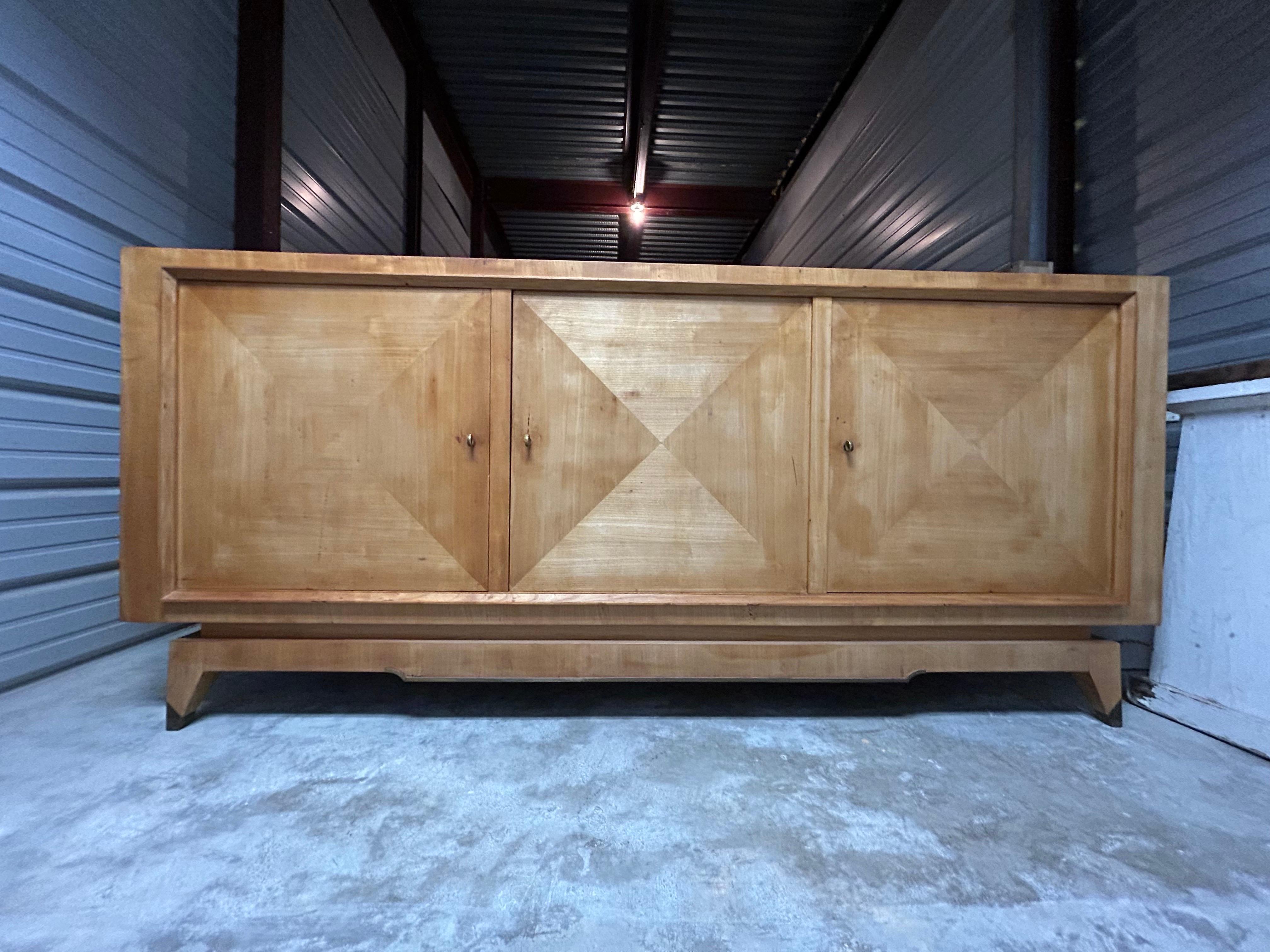 Crédence Art déco française d'après Jules Leleu en vente 5