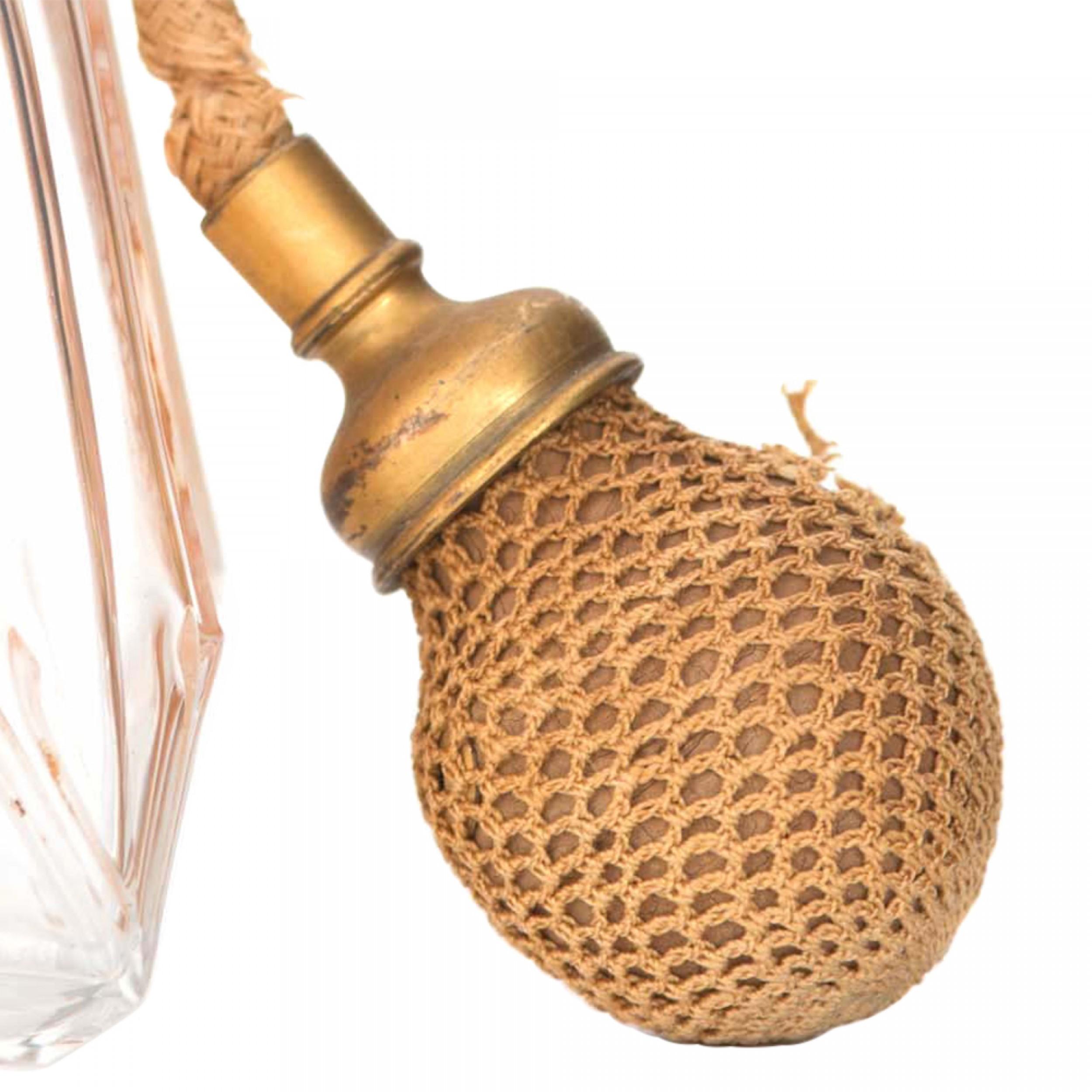 Art Déco French Art Deco Cristalleries de Nancy Perfume Atomizer in vendita