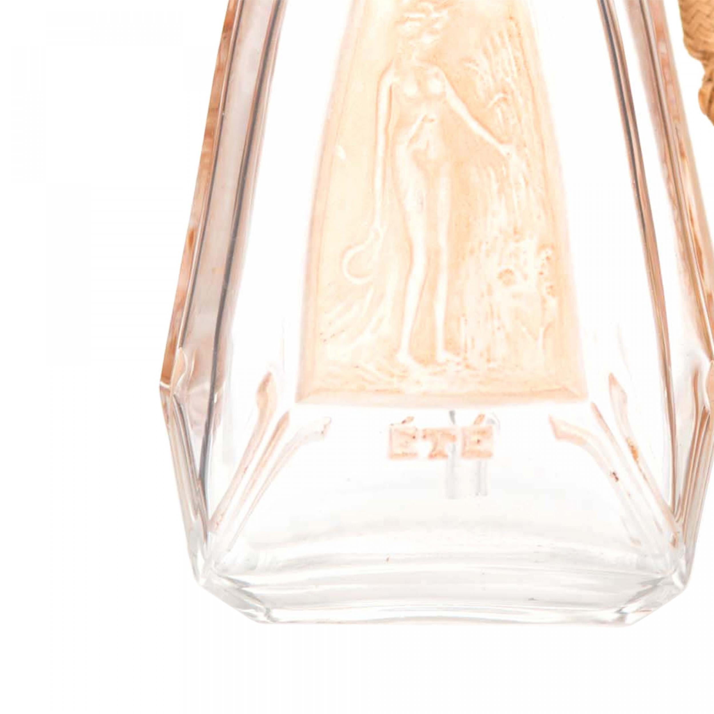 Francese French Art Deco Cristalleries de Nancy Perfume Atomizer in vendita