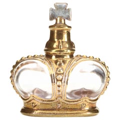 French Art Deco Crown Jewel by Matchabelli Perfume Bottle
