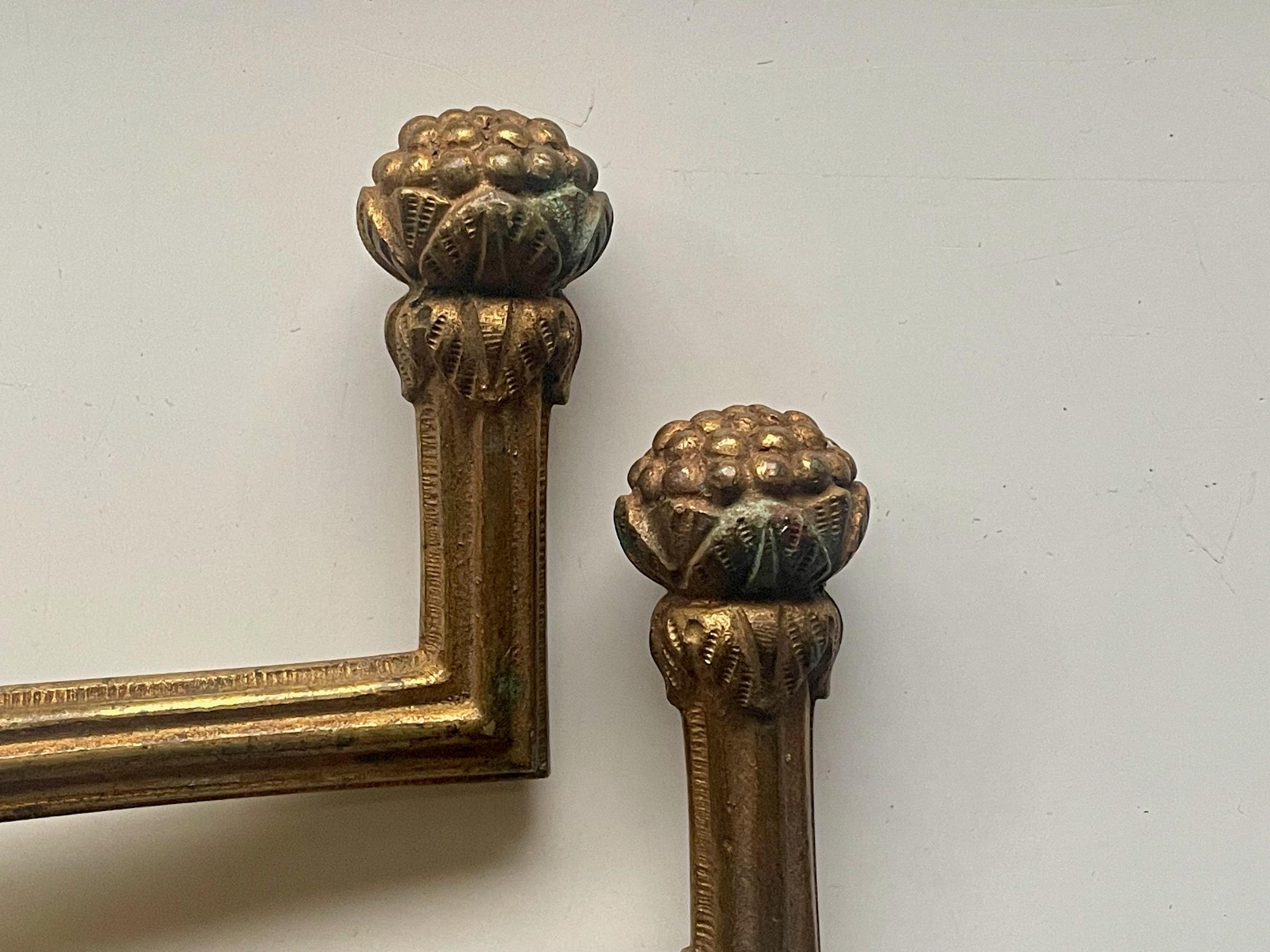 Französische Art-Déco-Vorhangschnürbänder, ein Paar im Angebot 3