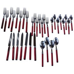 French Art Deco Cutlery, SCOF by Andre Verdier