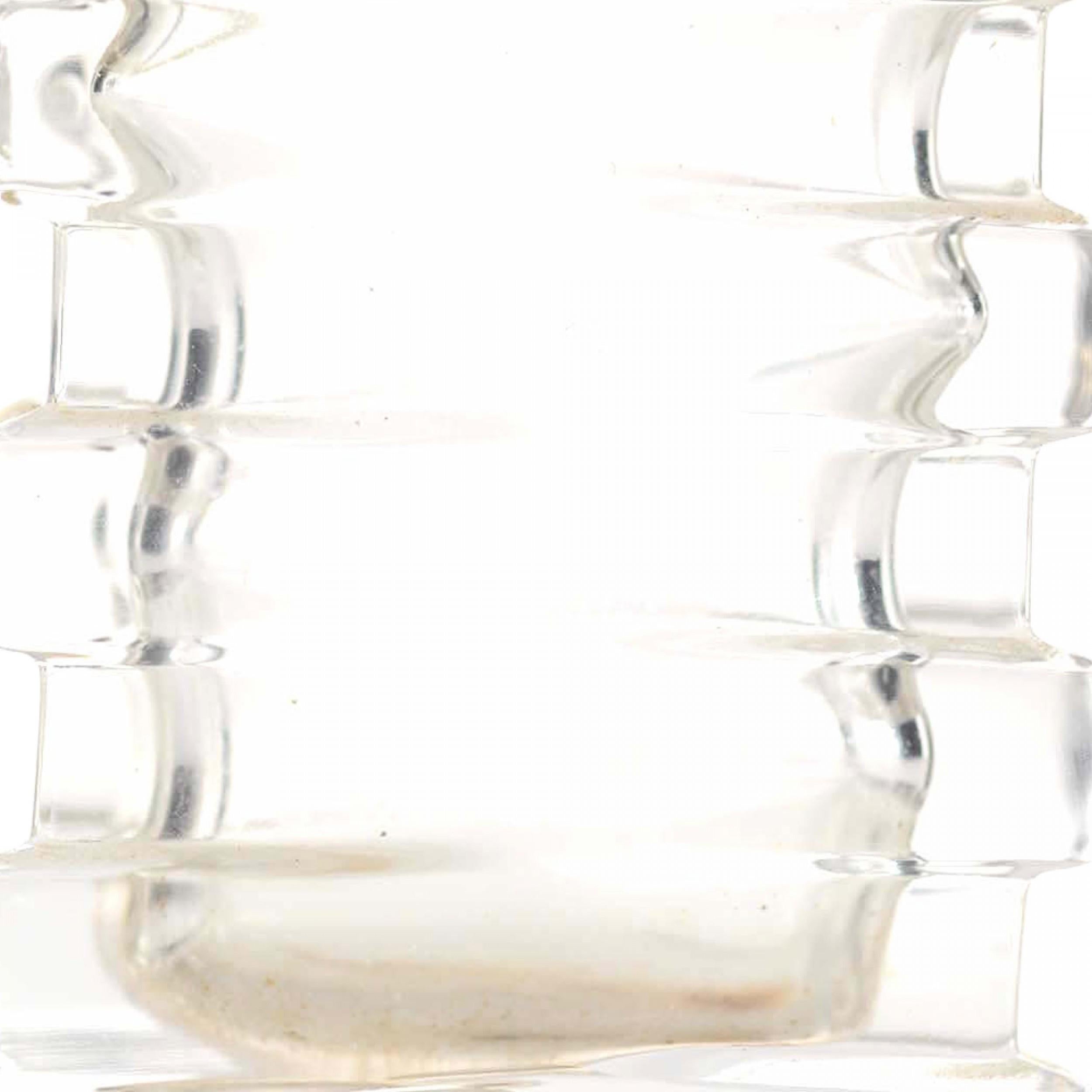 Glass French Art Deco Dange for Ciro Brosse Perfume Bottle For Sale