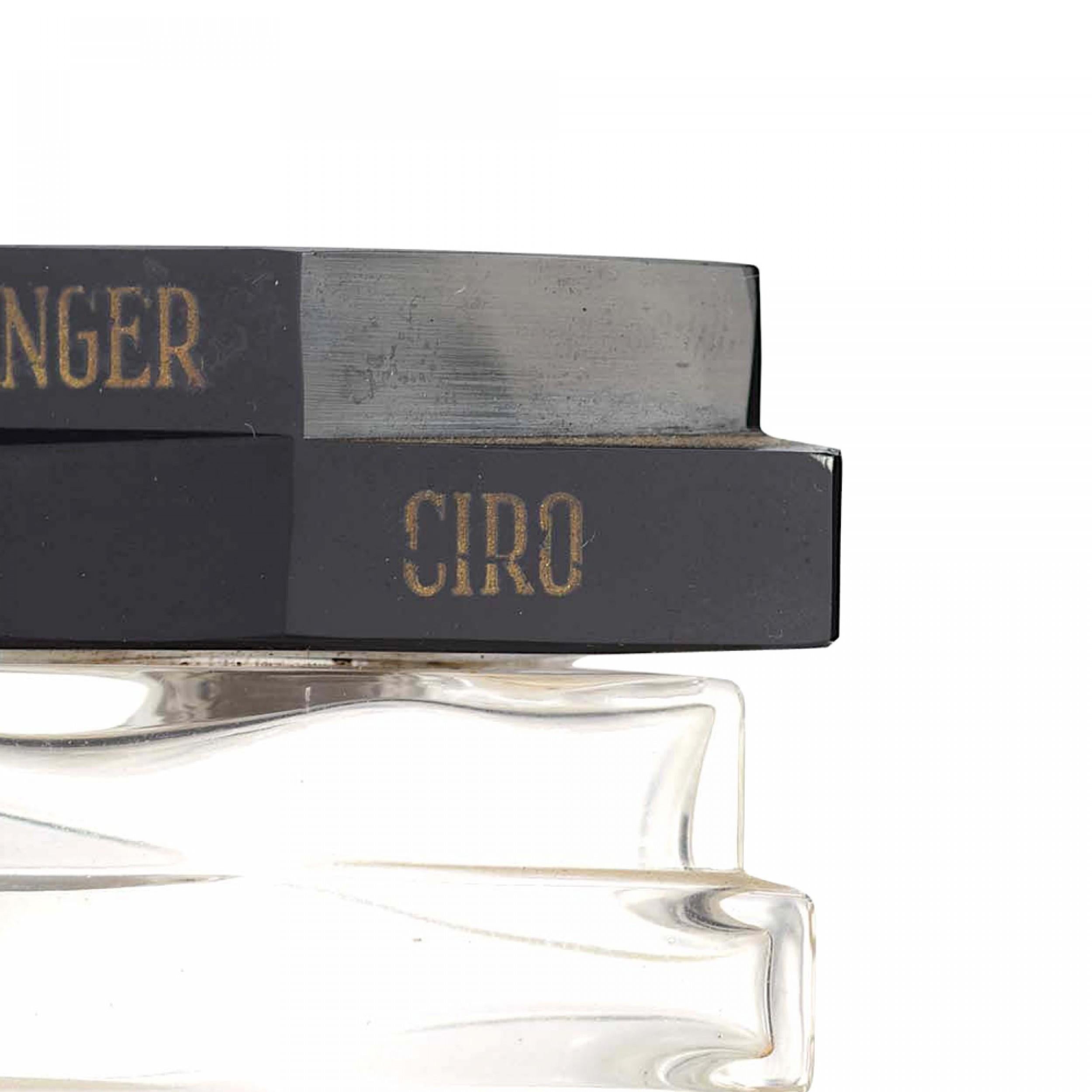 French Art Deco Danger for Ciro Brosse Perfume Bottle In Good Condition For Sale In Queens, NY
