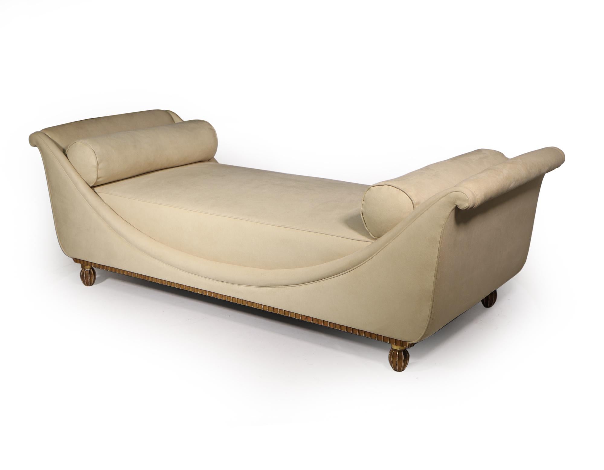 Early 20th Century French Art Deco Daybed by Andre Arbus