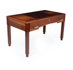 French Art Deco Desk and Chair