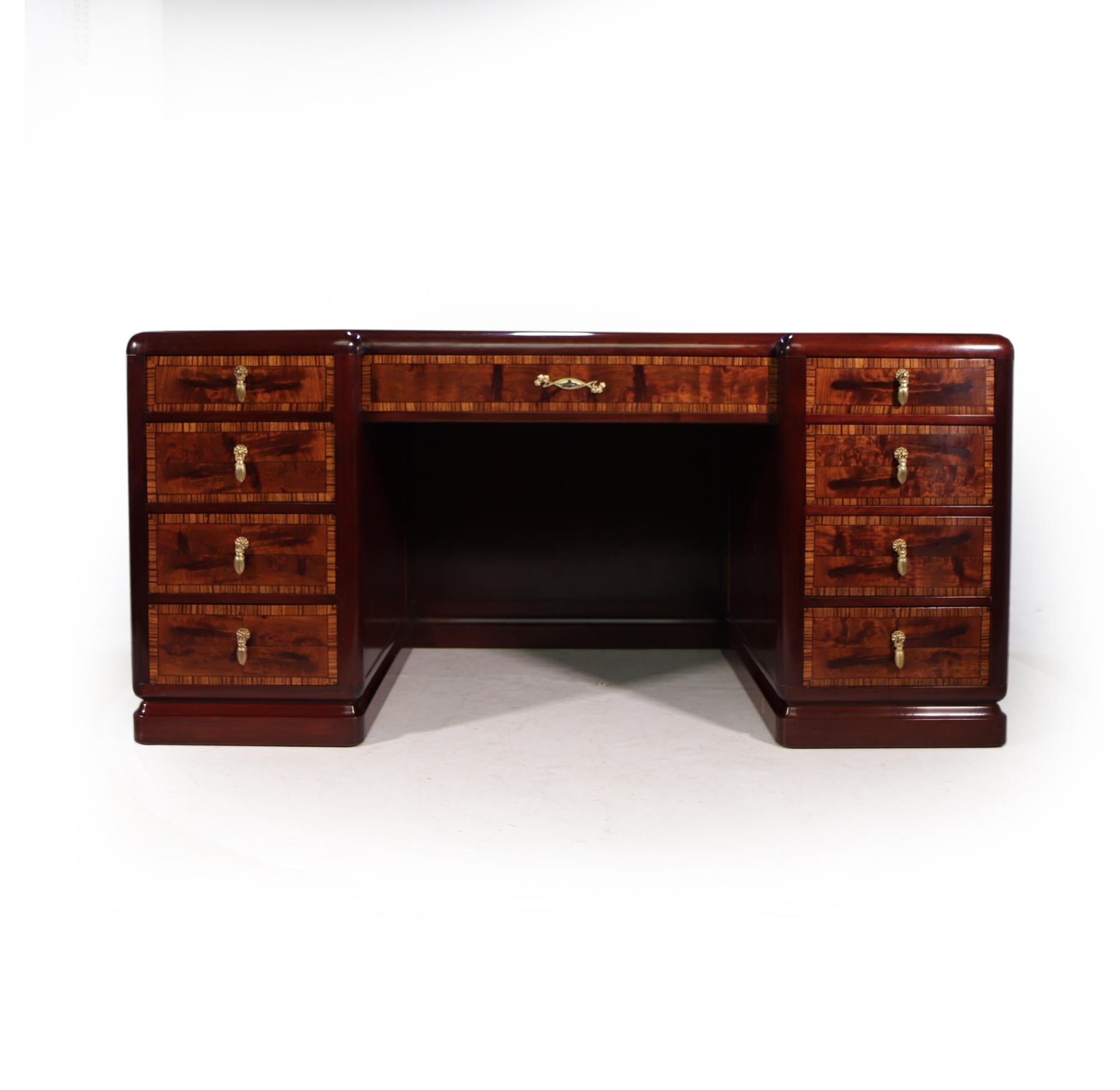 Mid-20th Century French Art Deco Desk by Louis Majorelle