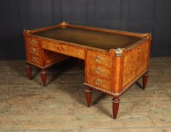 French Art Deco Desk, Chair and Bookcase by Maurice Dufrene