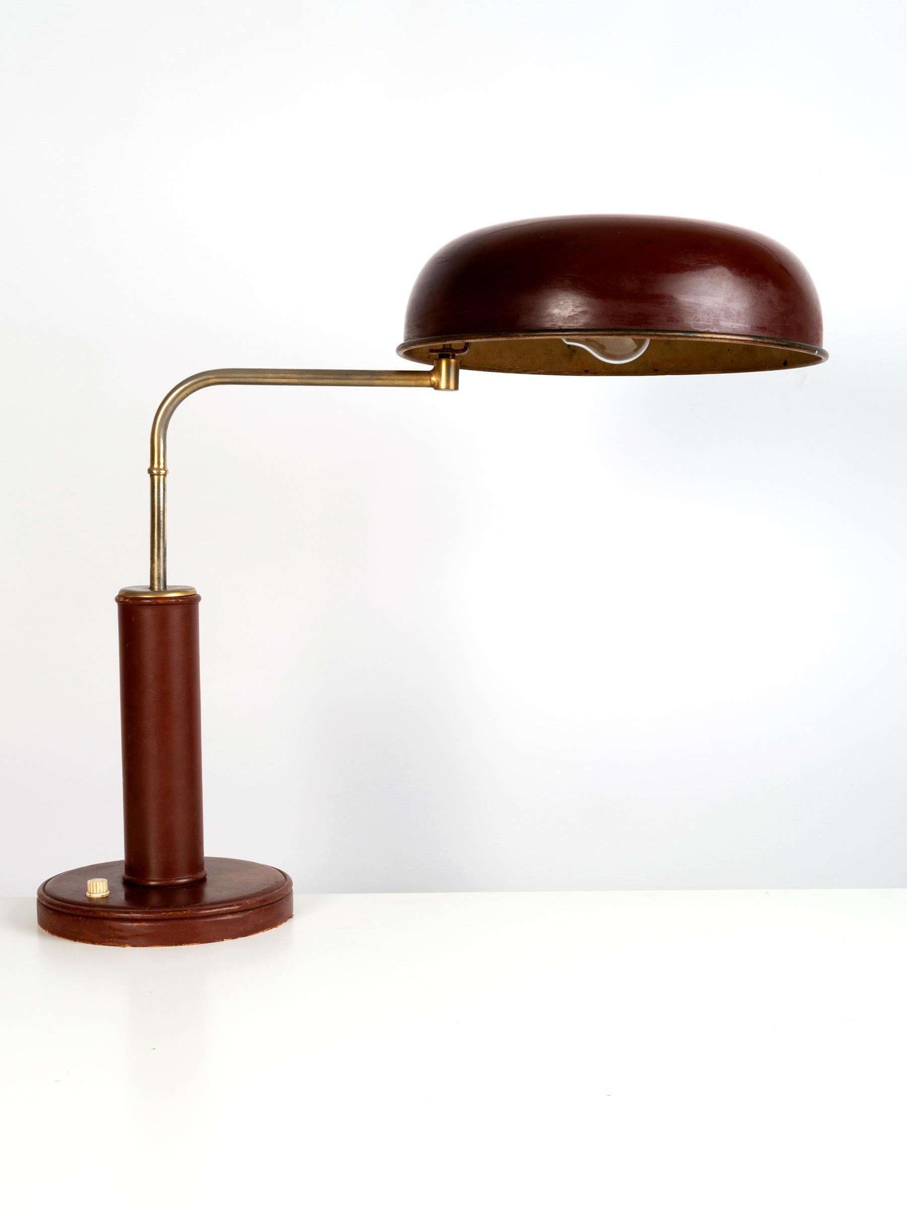 20th Century French Art Deco Desk Lamp, C.1940