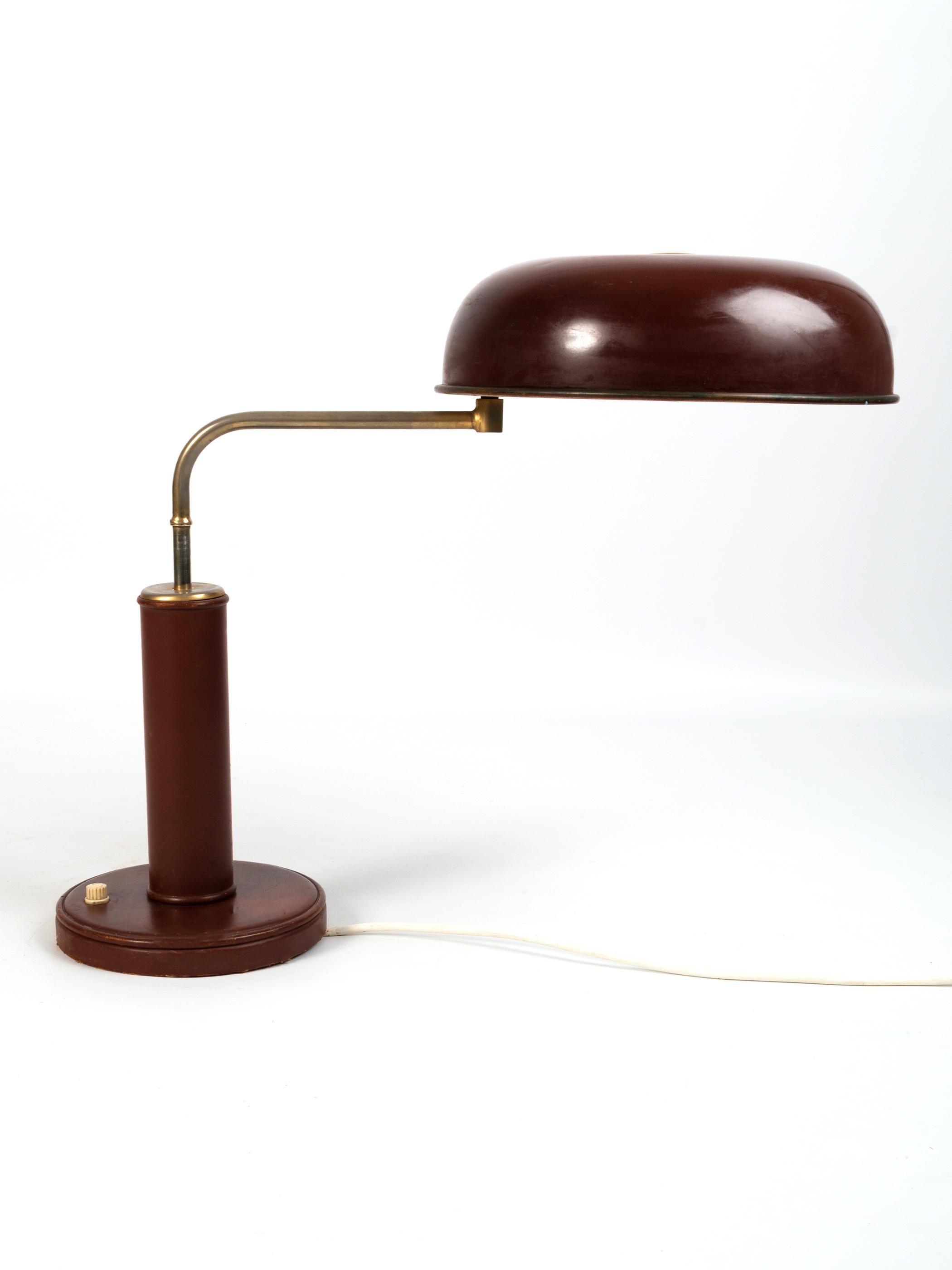 French Art Deco Desk Lamp, C.1940 2