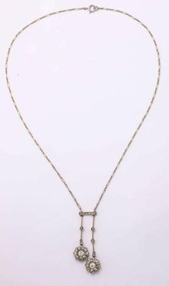 Art déco-Diamant und Platin Neglige, Neglige