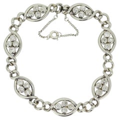 Used French Art Deco Diamond Bracelet